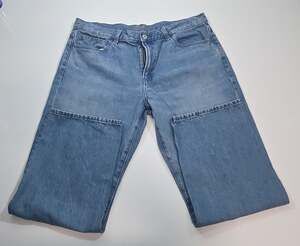 JW Anderson x Uniqlo Blue Denim Jeans Size 34, Inseam Length 76cm
